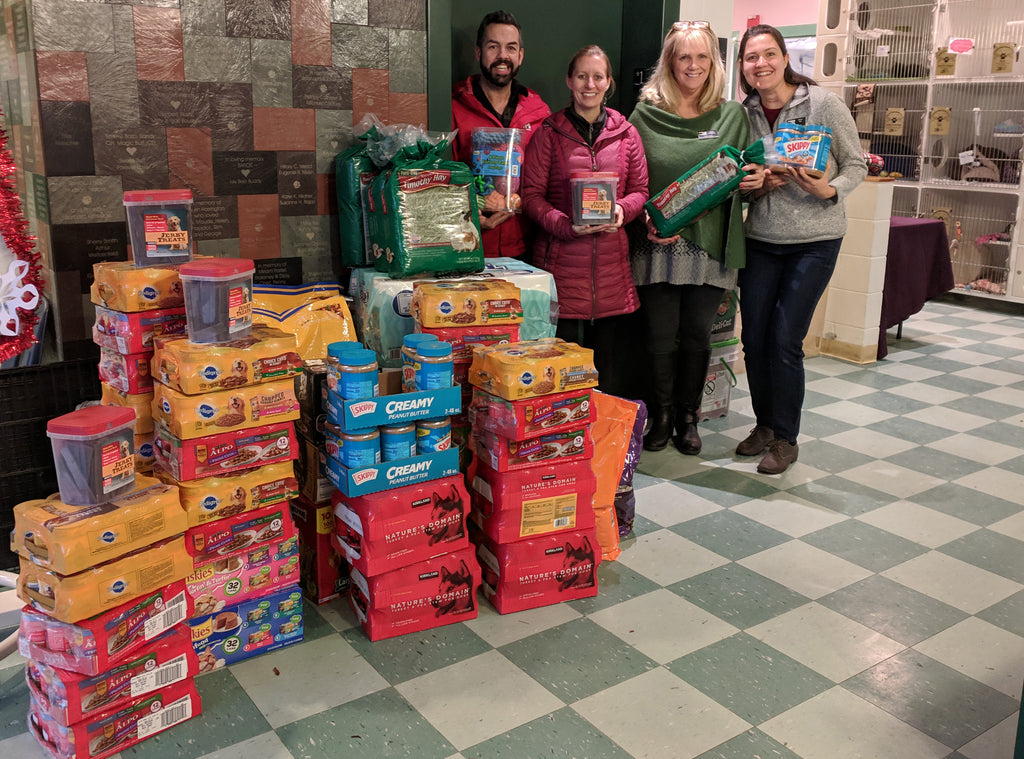 Spreading Holiday Cheer with our Furry Friends at the Humane Society of Chittenden County image