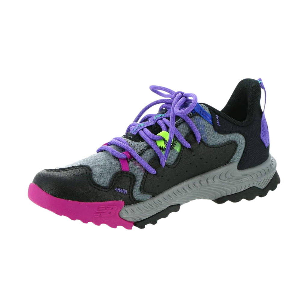 New Balance Big Kids' Shando Trail Running Shoes - Black/Multi Colored - ONLINE STORE CREDIT/EXCHANGE ONLY - Lenny's Shoe & Apparel