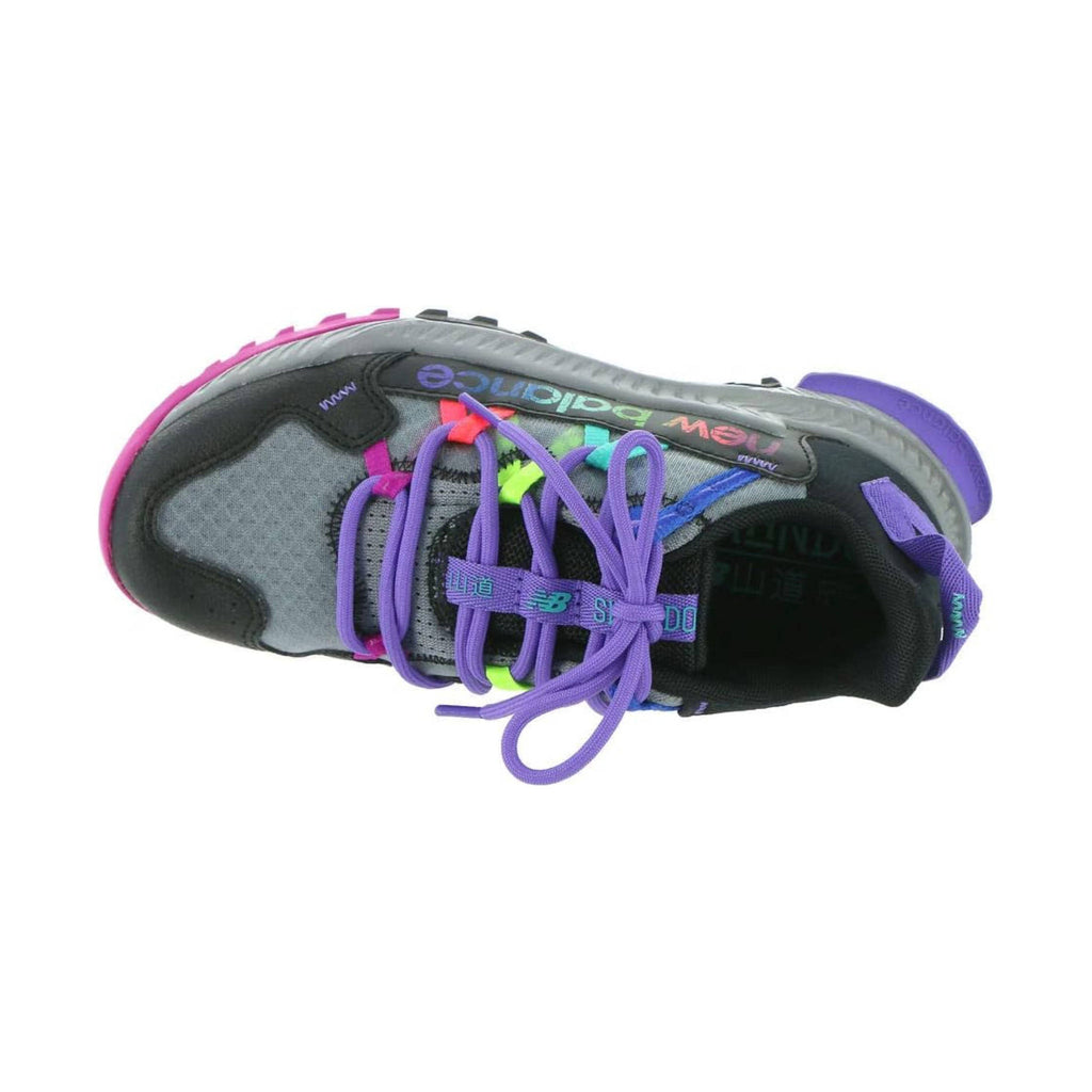 New Balance Kids' Shando Trail Running Shoes - Black/Multi Colored - ONLINE STORE CREDIT/EXCHANGE ONLY - Lenny's Shoe & Apparel