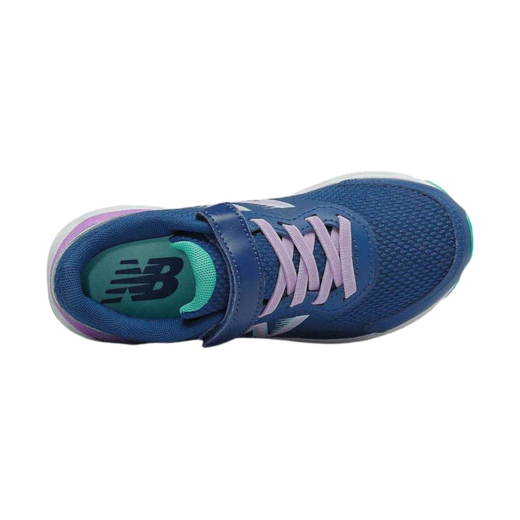 New Balance Kids' 680 V6 Bungee Running Shoes - Captain Blue - Lenny's Shoe & Apparel