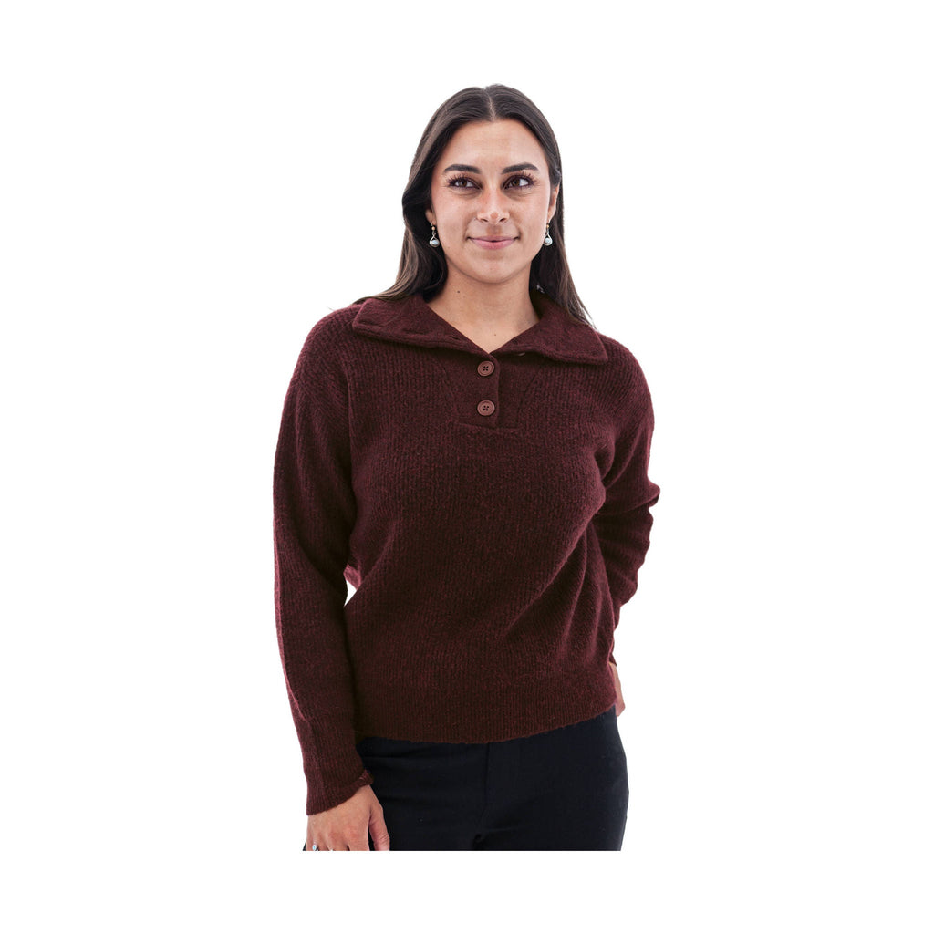 Aventura Women's Quincy Sweater - Sun - Dried Tomato - ONLINE STORE CREDIT/EXCHANGE ONLY - Lenny's Shoe & Apparel