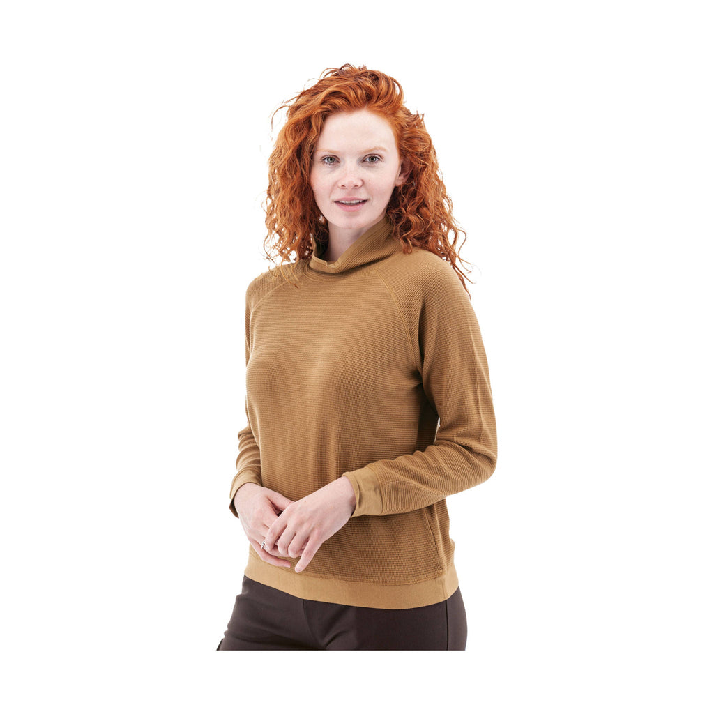 Aventura Women's Tiffi Cowl Neck Top - Tobacco Brown - ONLINE STORE CREDIT/EXCHANGE ONLY - Lenny's Shoe & Apparel