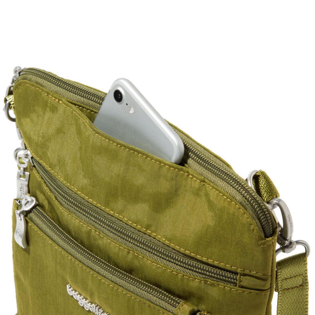 Baggallini Women's Modern Pocket CrossBody - Fatigue - Lenny's Shoe & Apparel