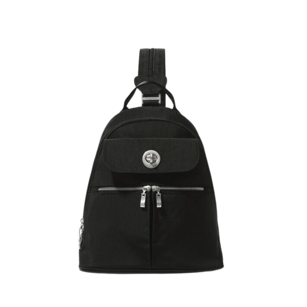 Baggallini Women's Naples Convertible Backpack - Black - Lenny's Shoe & Apparel