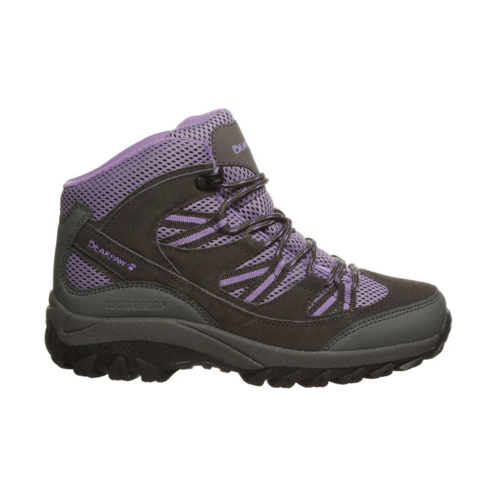 Bearpaw Women's Tallac Hiker - Charcoal Purple - Lenny's Shoe & Apparel