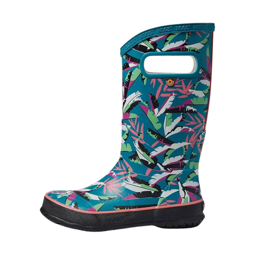 Bogs Kids' Palm Duo Rain Boots - Dark Turquoise - Lenny's Shoe & Apparel