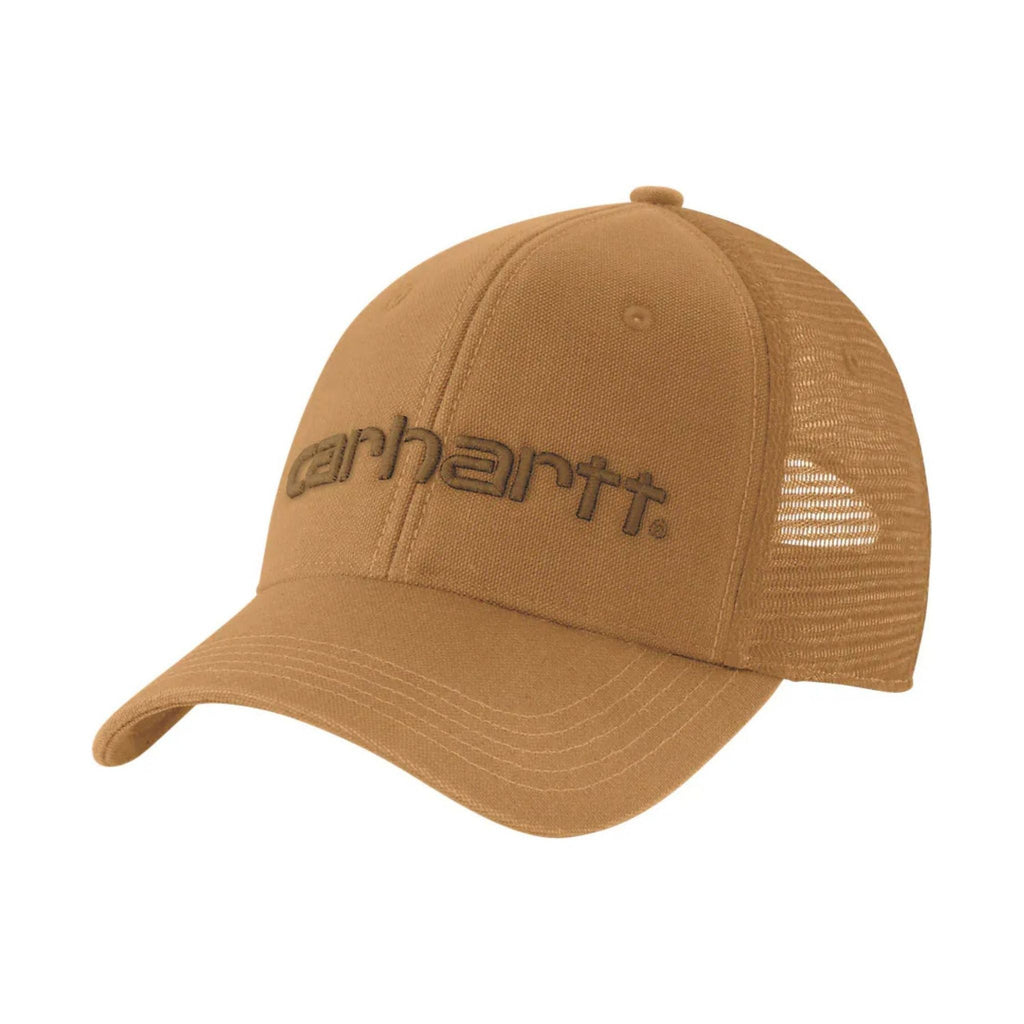 Carhartt Canvas Mesh Cap - Brown/Oiled Walnut - Lenny's Shoe & Apparel