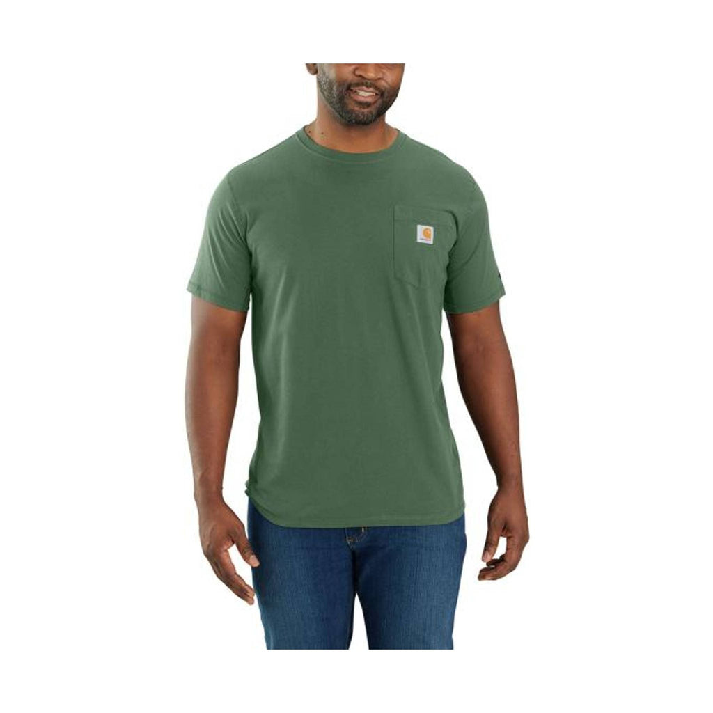 Carhartt Men's Relaxed Fit SS Pocket Tee - Frosted Balsam - Lenny's Shoe & Apparel