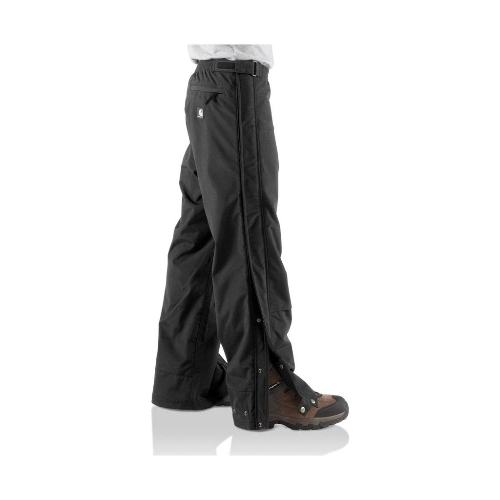 Carhartt Men's Shoreline Rain Pants - Black FINAL SALE - Lenny's Shoe & Apparel