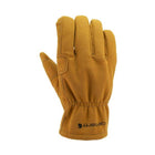 Carhartt Men's Synthetic Suede Open Cuff Gloves - Brown - Lenny's Shoe & Apparel