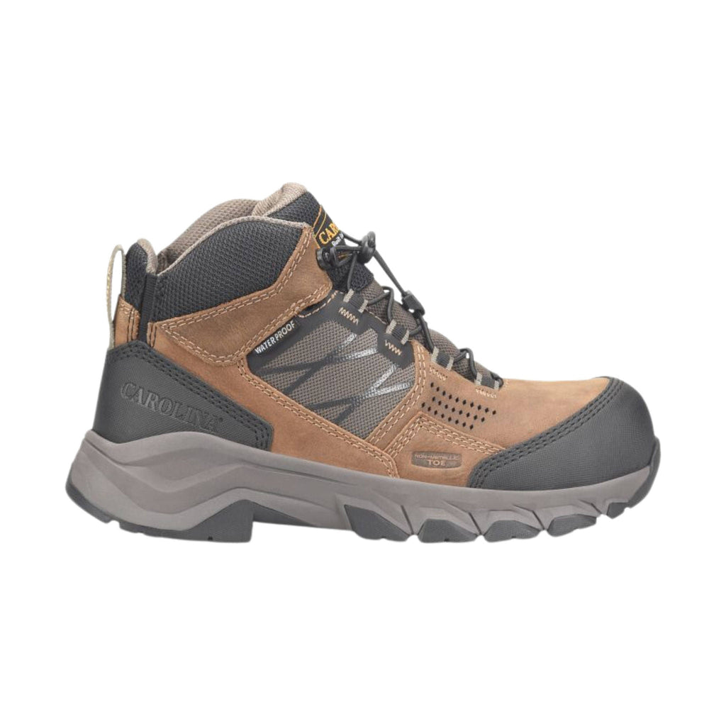 Carolina Men's Ironhide Ez Entry Composite Toe Waterproof Hiker Work Boots - Brown - Lenny's Shoe & Apparel