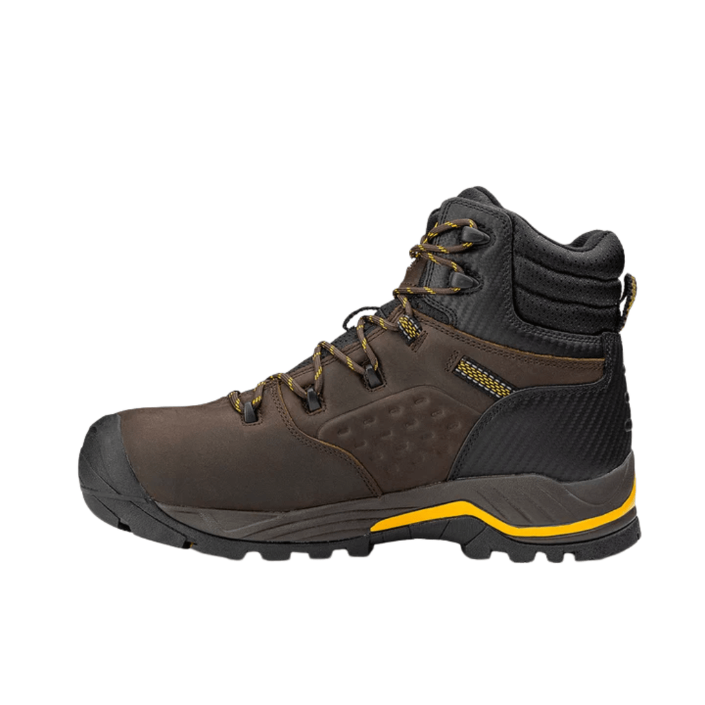 Chinook Men's Olympic 6 Inch Composite Toe Waterproof Work Boots - Brown - Lenny's Shoe & Apparel