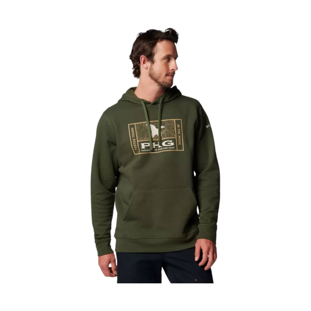 Columbia Men's PHG Tough Line Hoodie - Surplus Green - Lenny's Shoe & Apparel