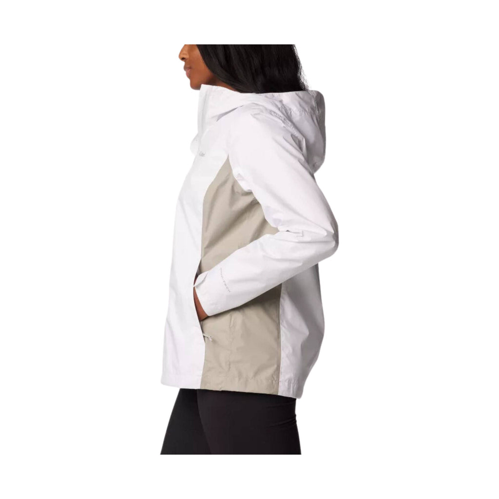 Columbia Women's Arcadia II Jacket - White/Flint Grey - Lenny's Shoe & Apparel