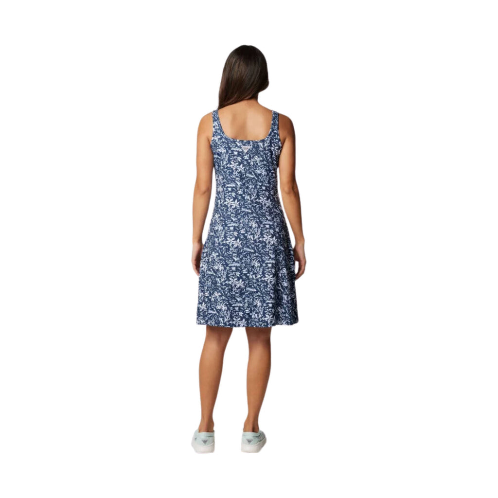 Columbia Women's PFG Freezer III Dress - Collegiate Navy Kona Print - Lenny's Shoe & Apparel