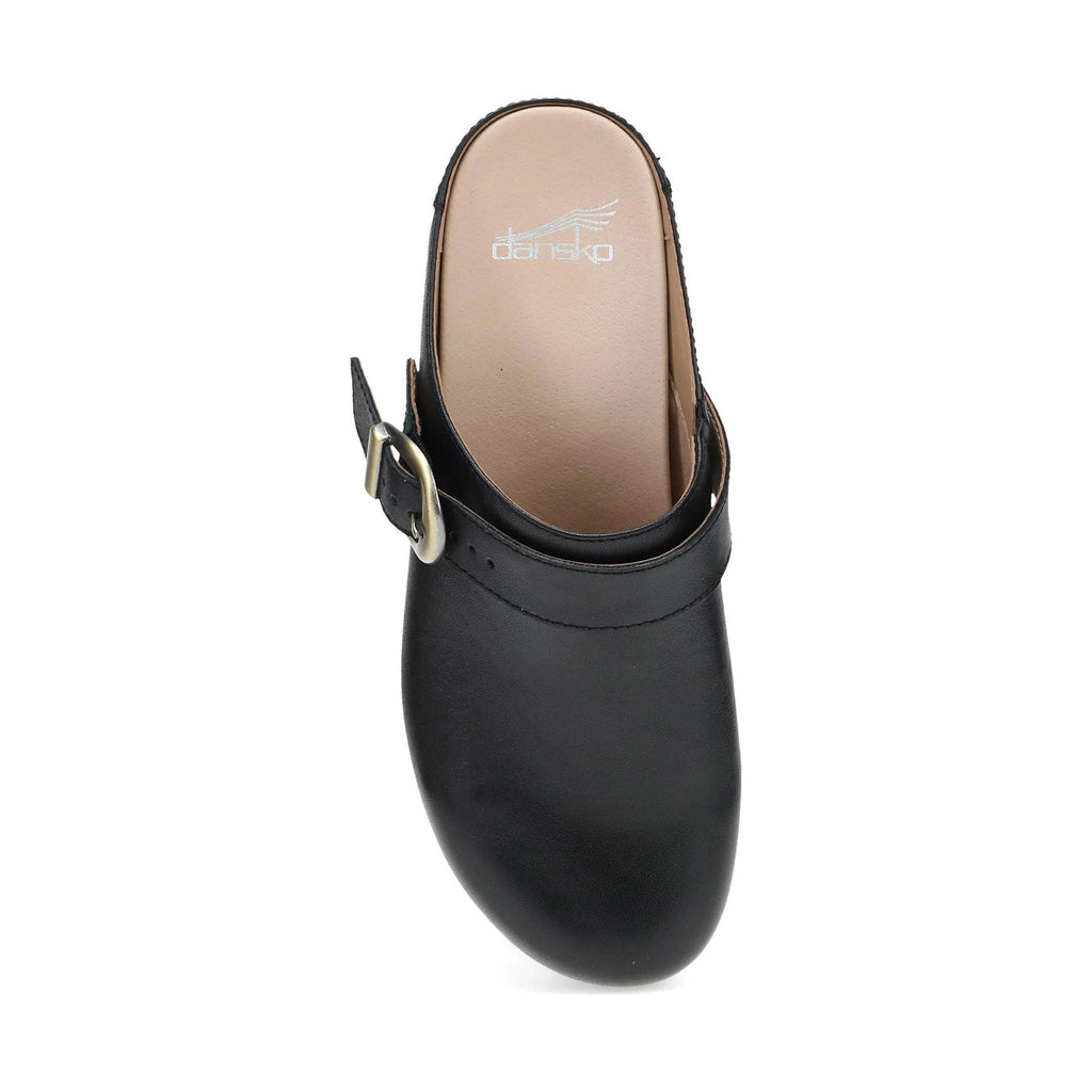 Dansko Women's Baylor - Black Calf Mule - Lenny's Shoe & Apparel