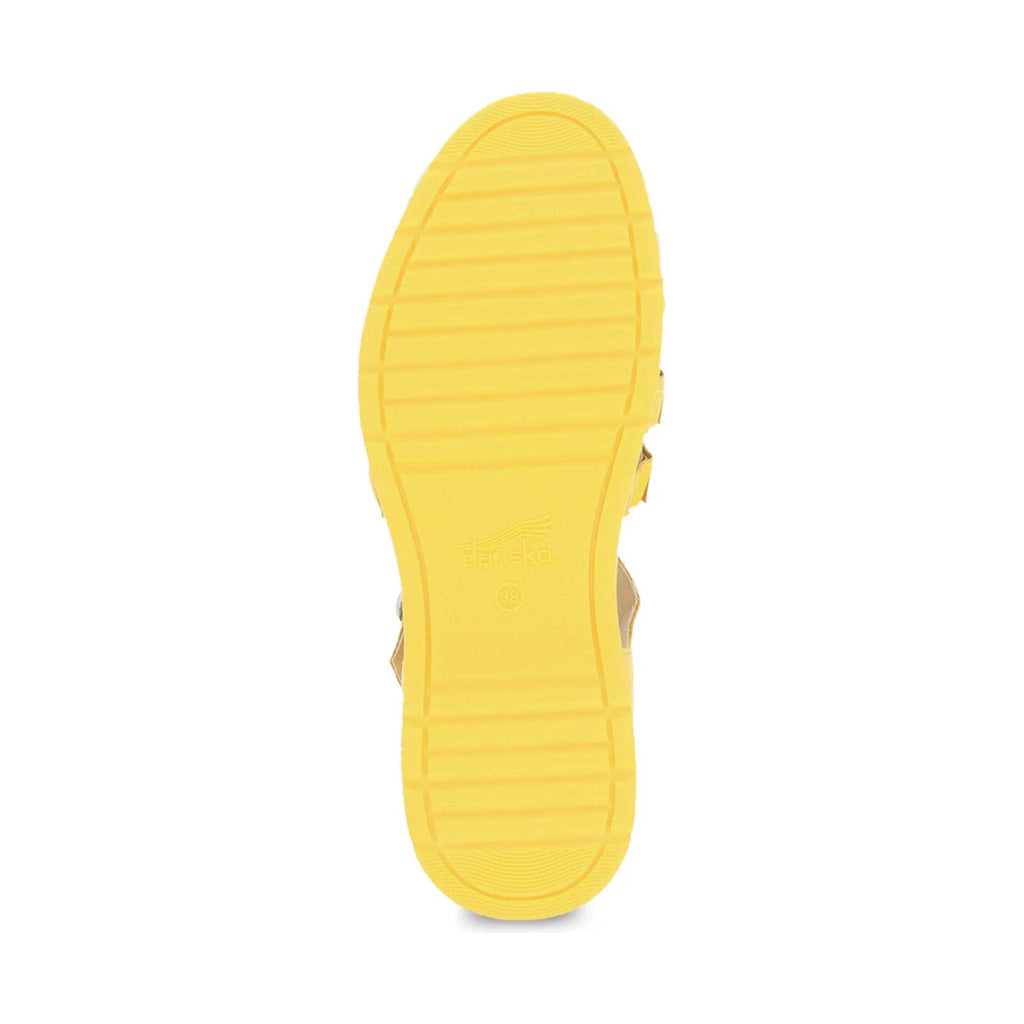 Dansko Women's Roxie Sandal - Yellow - Lenny's Shoe & Apparel