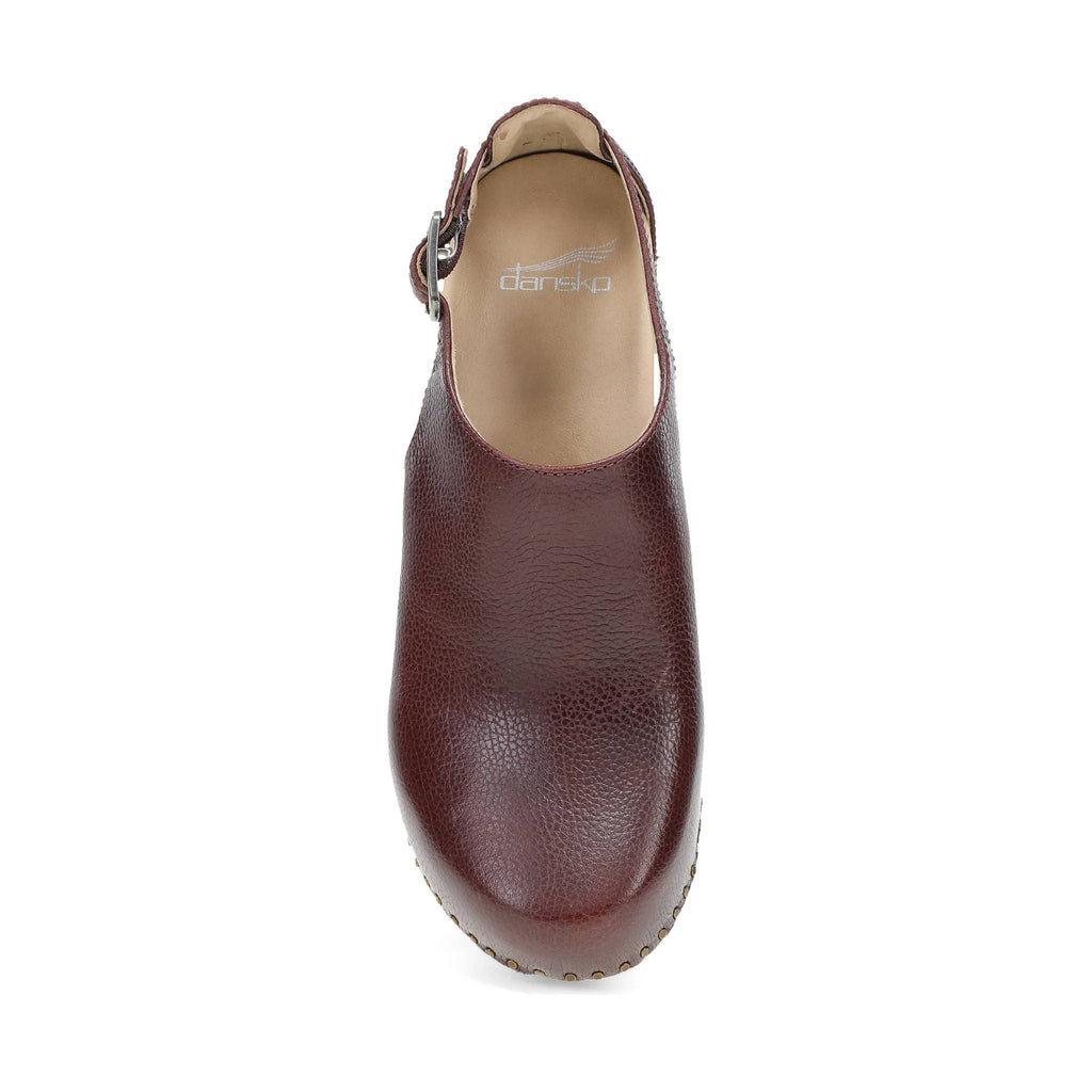 Dansko Women's Sassy - Cordovan Milled Heel - Lenny's Shoe & Apparel