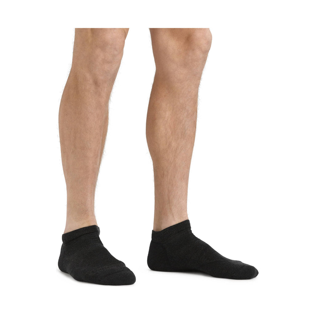 Darn Tough Vermont Men's Lightweight Hiker No Show Socks - Black - Lenny's Shoe & Apparel