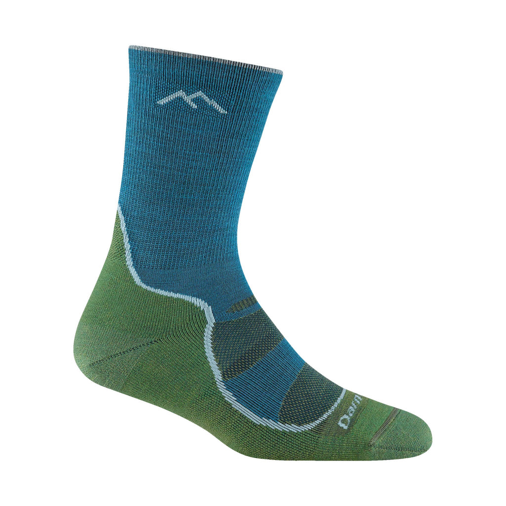 Darn Tough Vermont Women's Lightweight Hiker Micro Crew Cushion - Cascade - Lenny's Shoe & Apparel