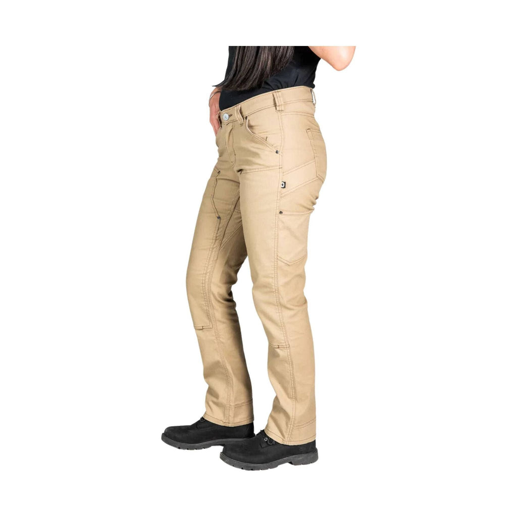 Dovetail Women's Anna Task Pant - Khaki - Lenny's Shoe & Apparel