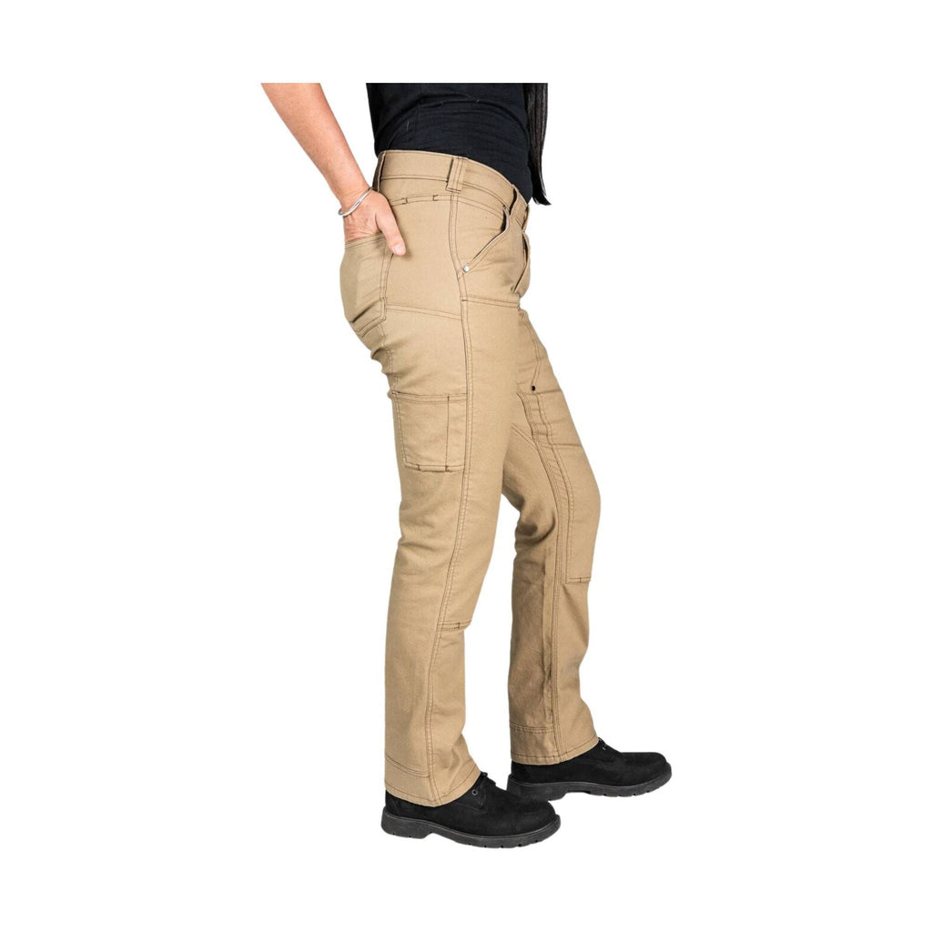 Dovetail Women's Anna Task Pant - Khaki - Lenny's Shoe & Apparel