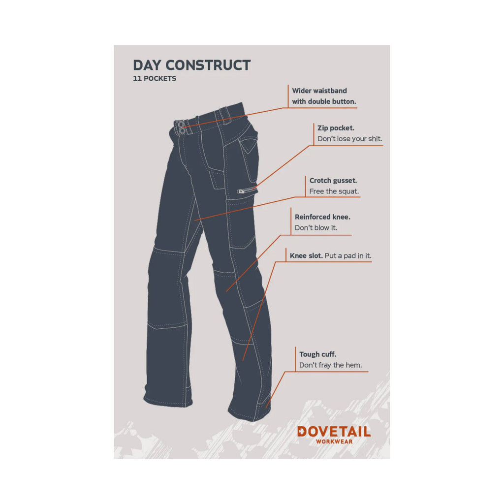 Dovetail Women's Day Construct Lightweight Ripstop Pant - Navy - Lenny's Shoe & Apparel