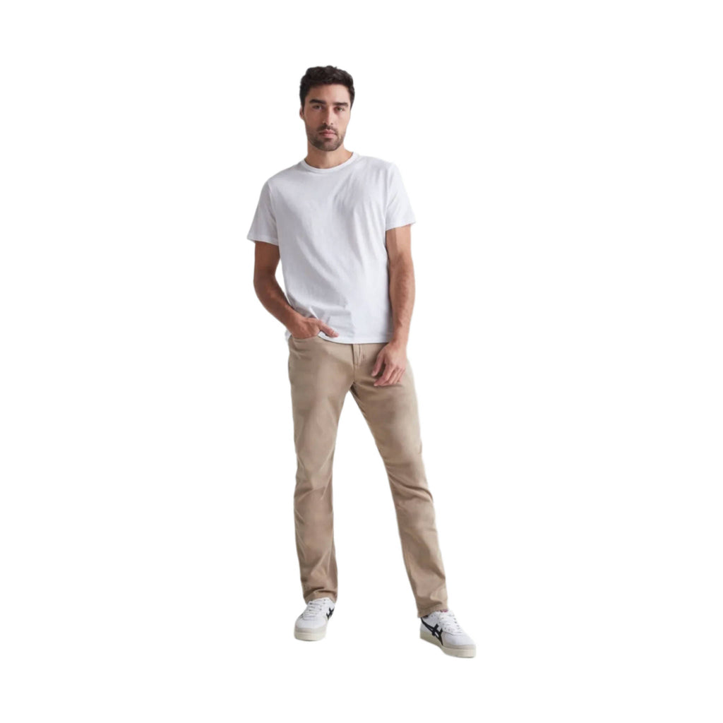 Duer Men's No Sweat Relaxed Taper Pant - Desert Khaki - Lenny's Shoe & Apparel