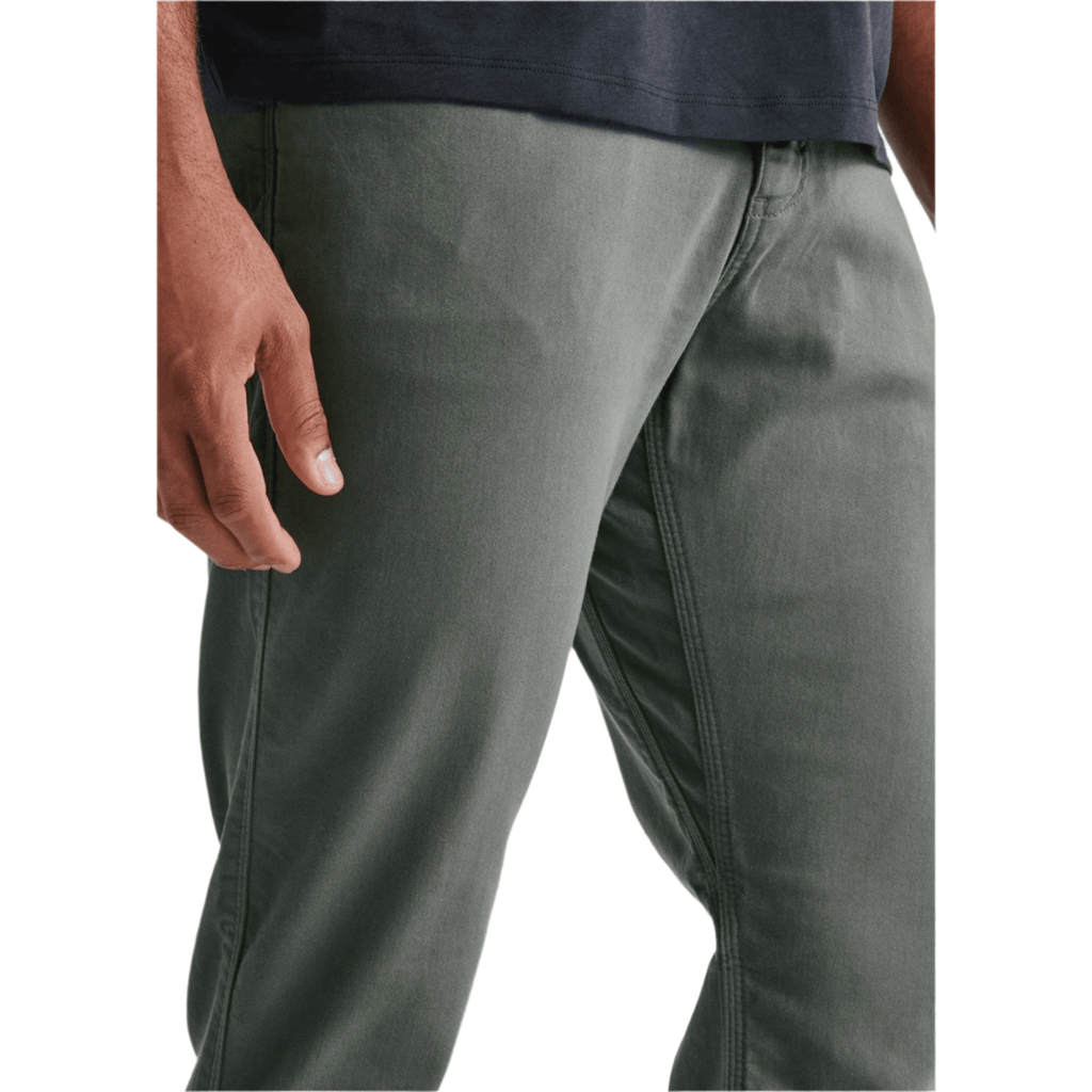 Duer Men's No Sweat Relaxed Taper Pant - Gull - Lenny's Shoe & Apparel