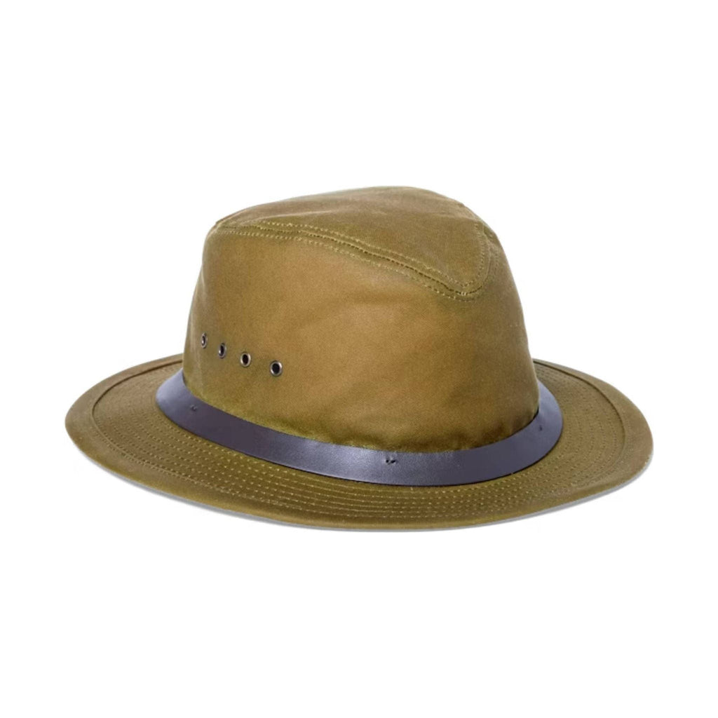 Filson Tin Cloth Packer Hat - Dark Tan - Lenny's Shoe & Apparel