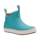 Grundens Women's Deck Boss Ankle Boot - Gulf Blue - Lenny's Shoe & Apparel