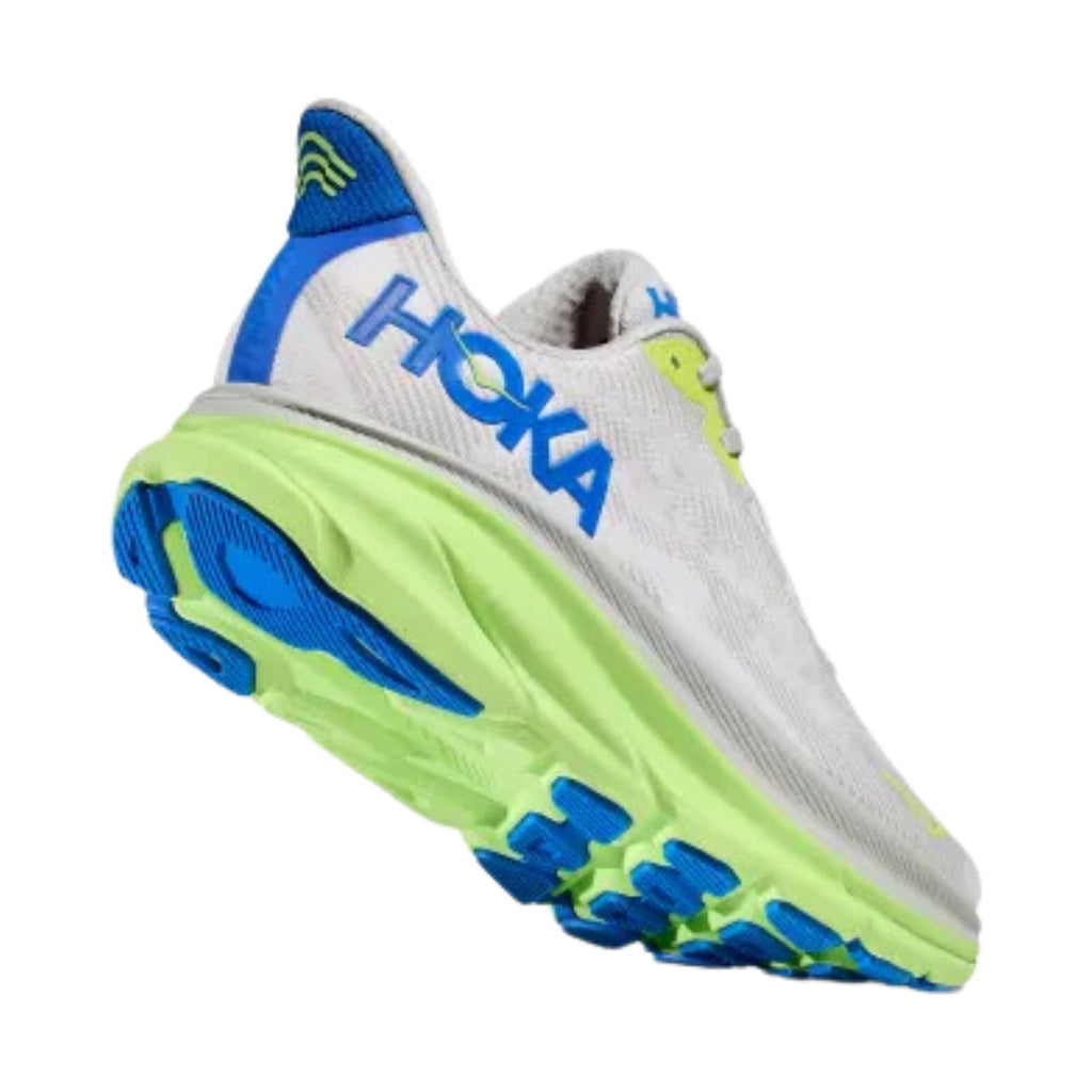 HOKA Men's Clifton 9 - Stardust/ Electric Cobalt - Lenny's Shoe & Apparel