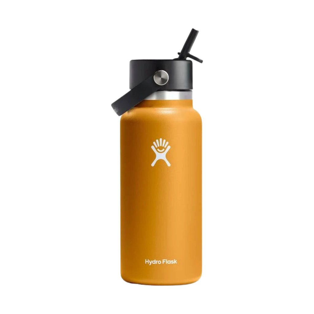 Hydro Flask 32 oz Wide Mouth With Flex Straw Cap - Fossil - Lenny's Shoe & Apparel