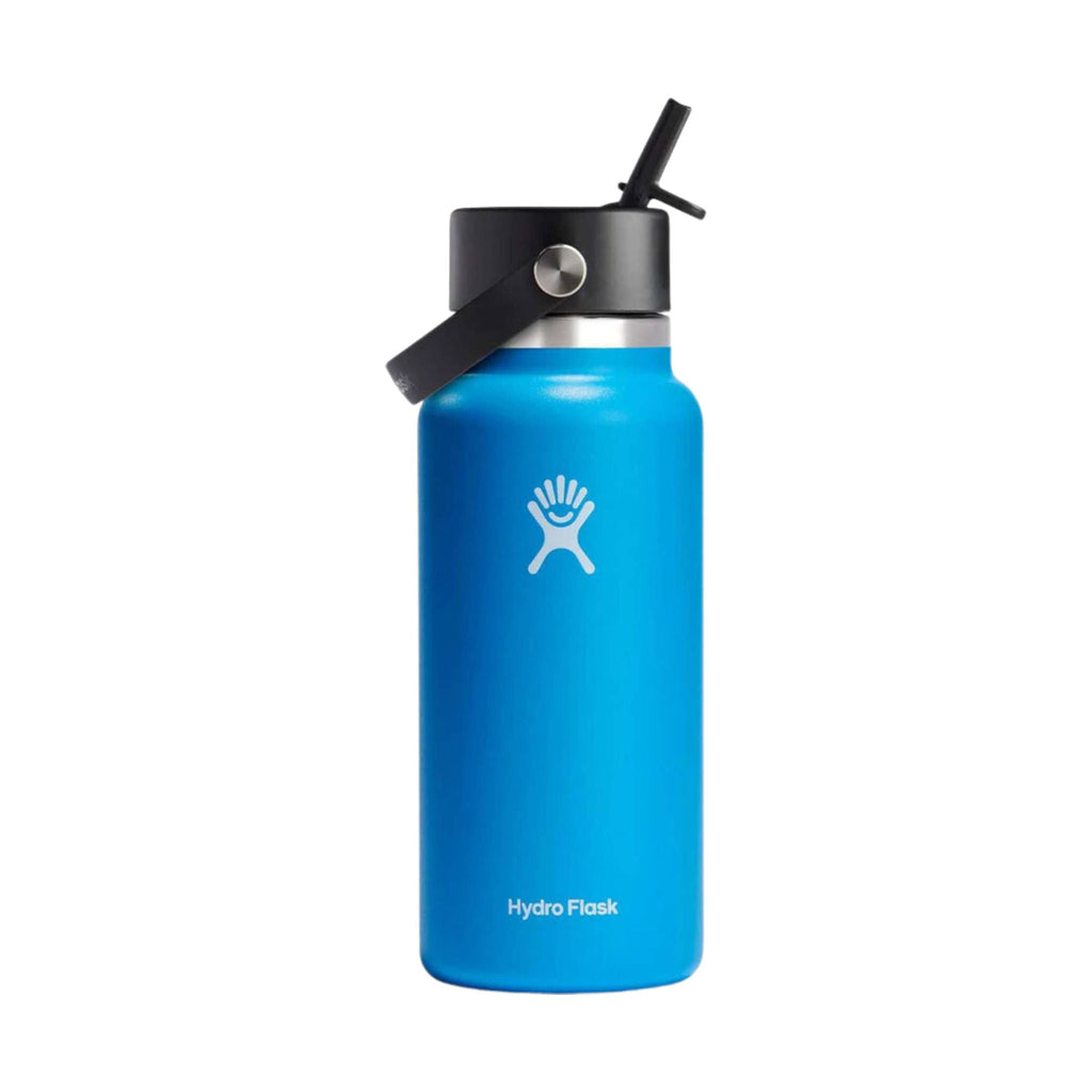 Hydro Flask 32oz Wide Mouth with Flex Straw Cap - Pacific - Lenny's Shoe & Apparel