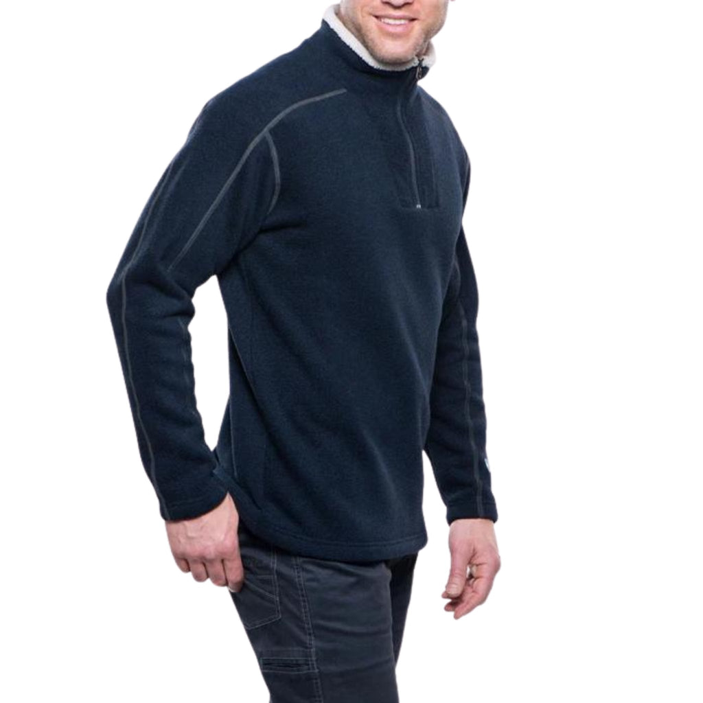 Kuhl Men's Europa Quarter Zip - Mutiny Blue - Lenny's Shoe & Apparel