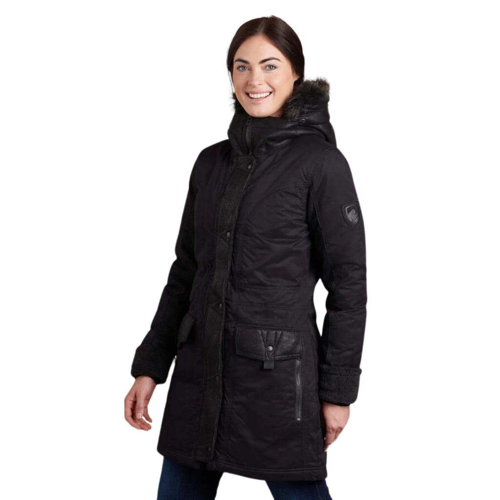 Kuhl Women's Arktik Down Parka - Blackout - Lenny's Shoe & Apparel