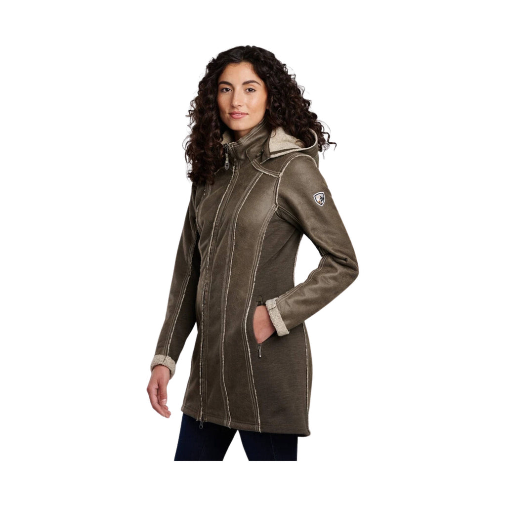 Kuhl Women's Dani Sherpa Trench - Woodland - Lenny's Shoe & Apparel