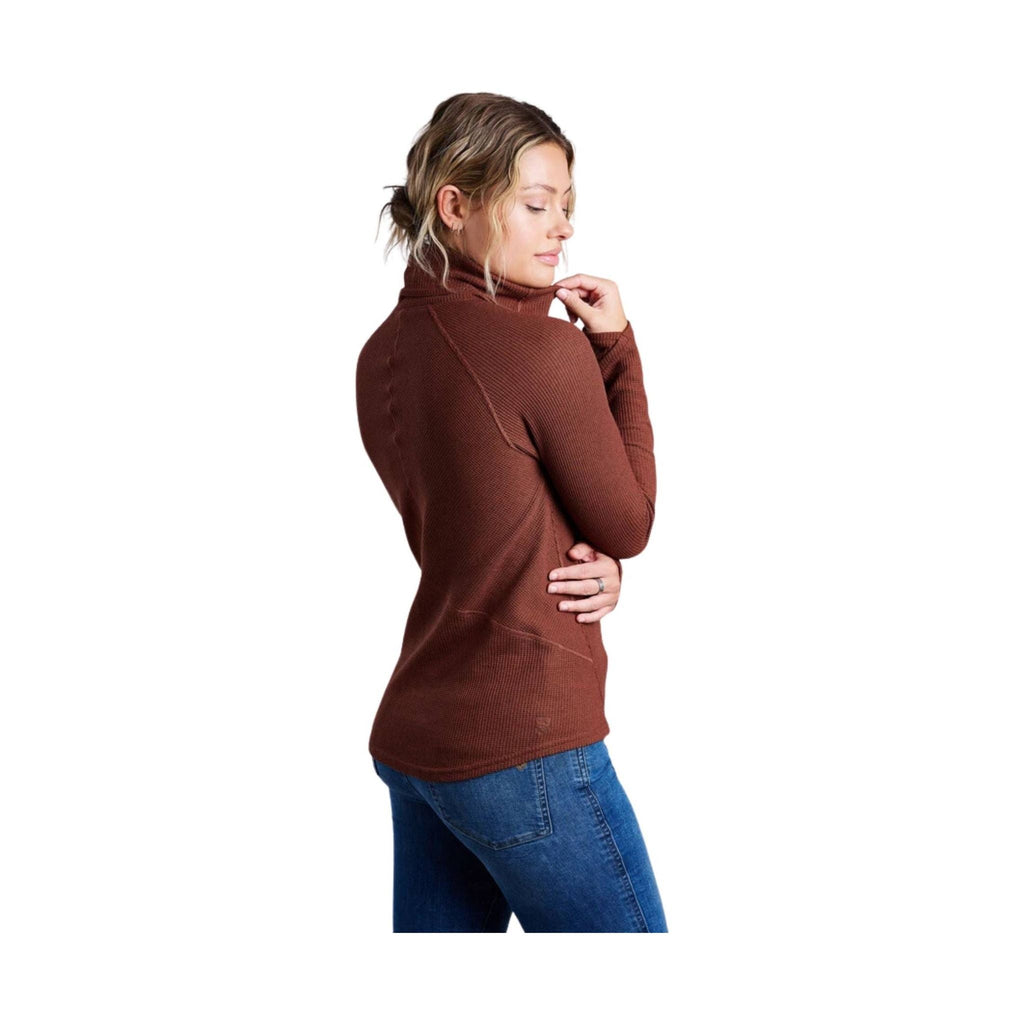 Kuhl Women's Petra Turtleneck - Cinnamon - Lenny's Shoe & Apparel