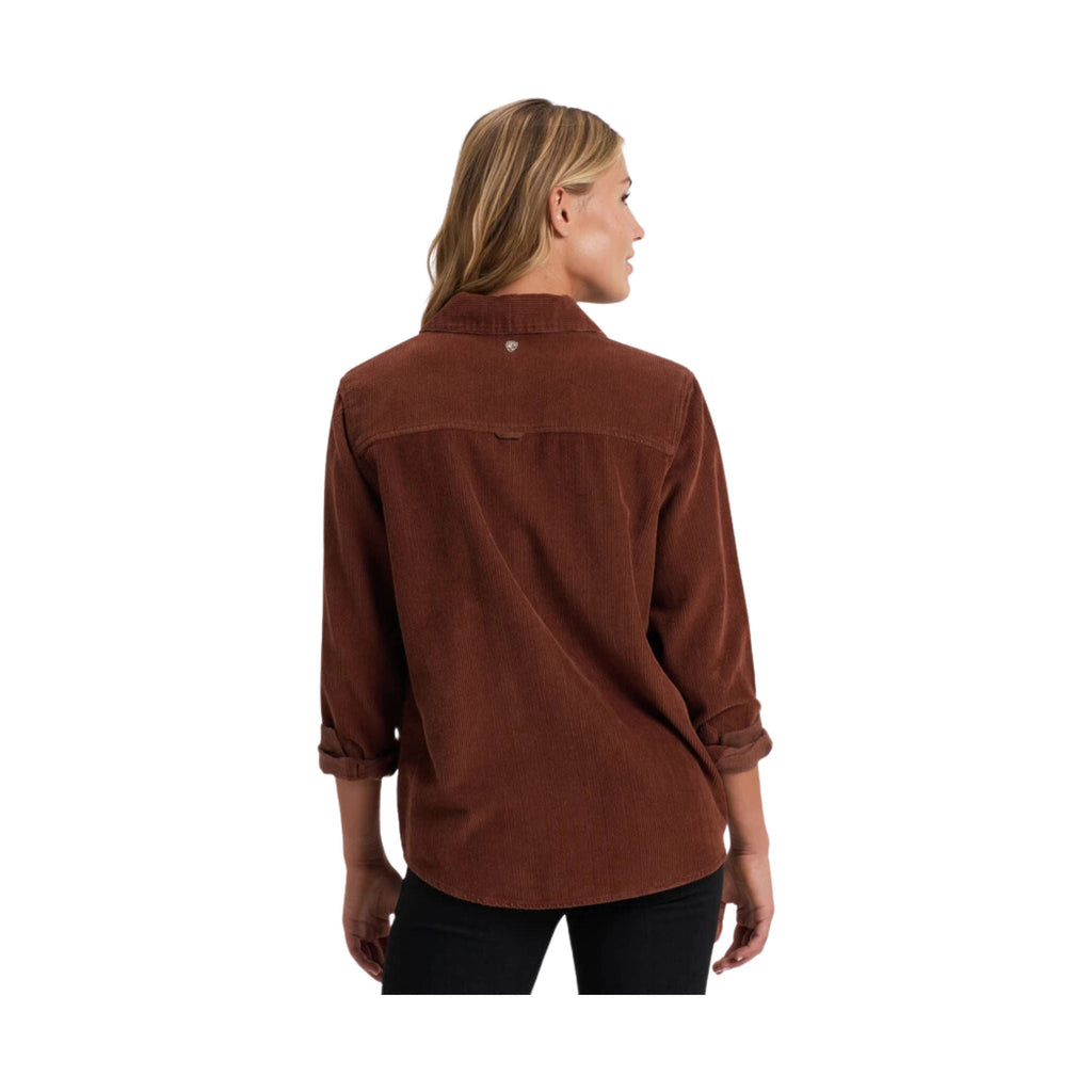 Kuhl Women's Tallula Cord Shirt - Mocha - Lenny's Shoe & Apparel