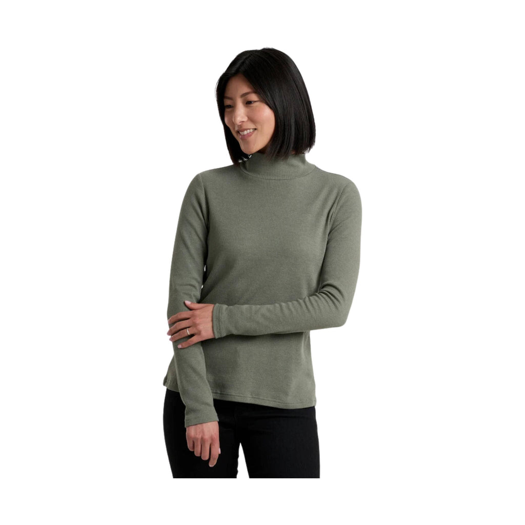 Kuhl Women's Verona Rib Long Sleeve Shirt - Soft Pine - Lenny's Shoe & Apparel