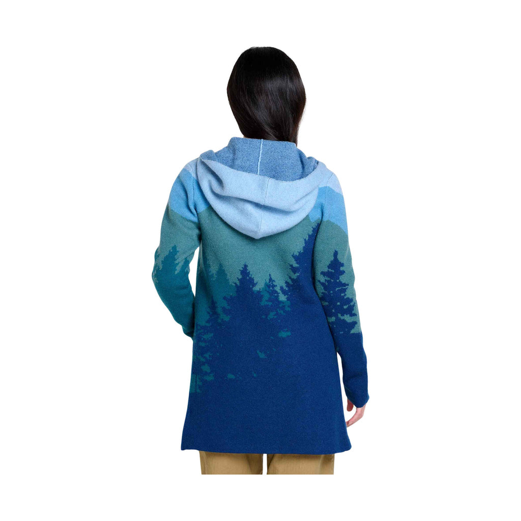 Merino Heartfelt HoodieToad & Co Women's Merino Heartfelt Hoodie - Atlantic Treeline Scenic - ONLINE STORE CREDIT/EXCHANGE ONLY - Lenny's Shoe & Apparel