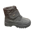 Navatex Women's Velcro Closure Winter Boots - Black - Lenny's Shoe & Apparel