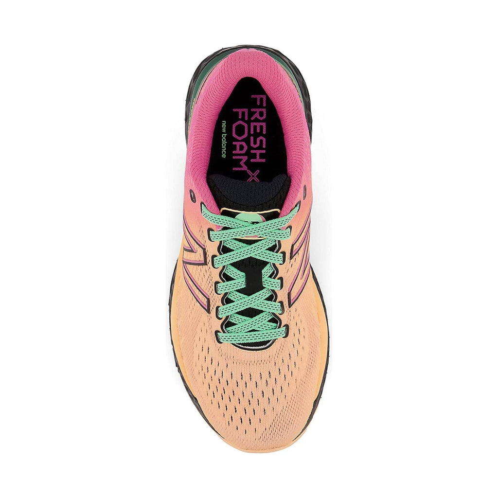 New Balance Women's Fresh Foam 880v11 Running Shoes - Light Mango/Sporty Pink/Agave FINAL SALE - Lenny's Shoe & Apparel