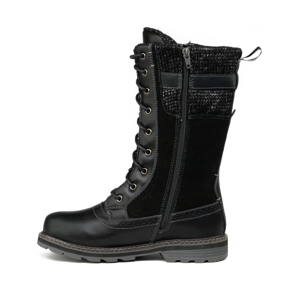 Nexgrip Women's Ice Jenna 5.0 Winter Boots - All Black - Lenny's Shoe & Apparel