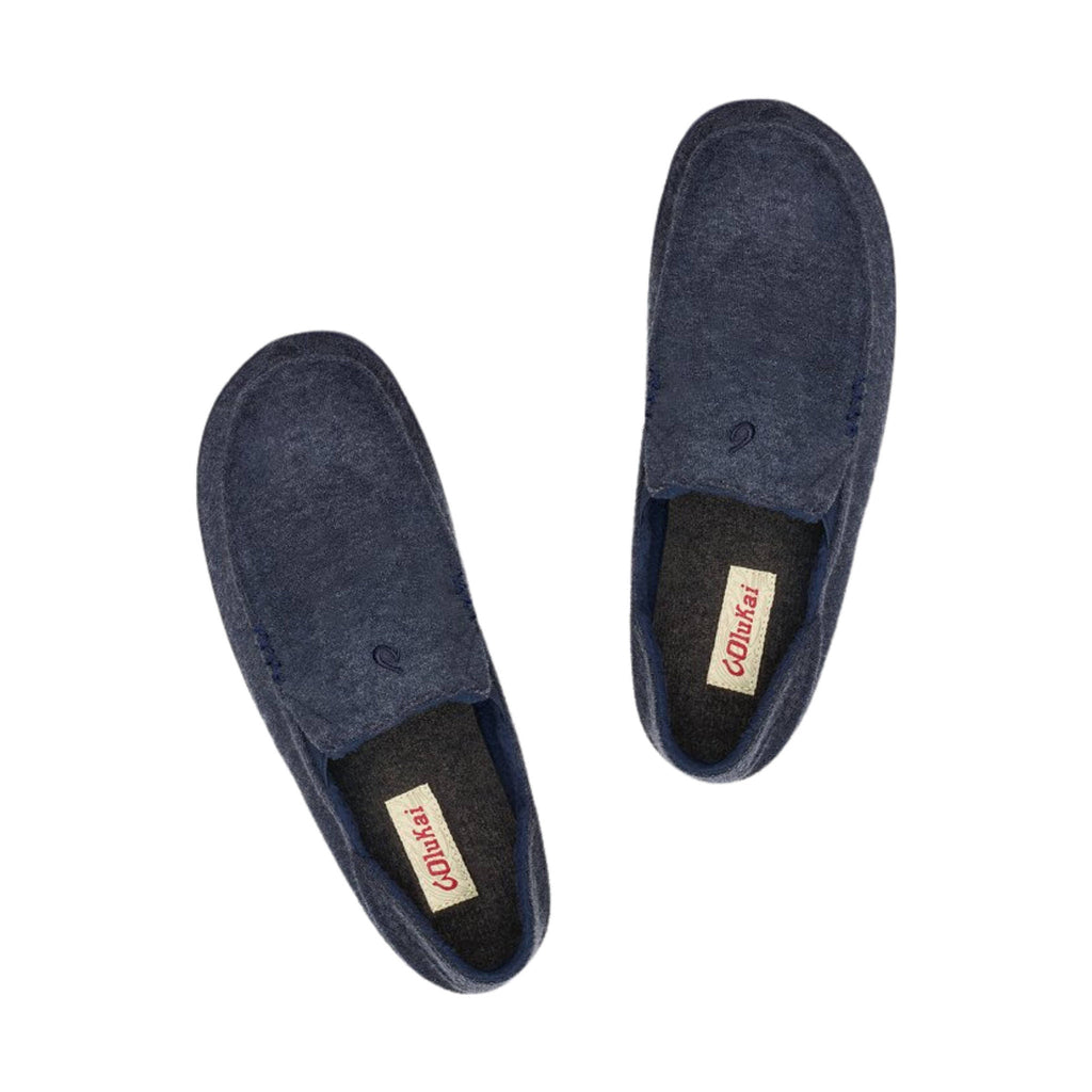 Olulkai Men's Moloa Hulu Slipper - Mood Indigo - Lenny's Shoe & Apparel