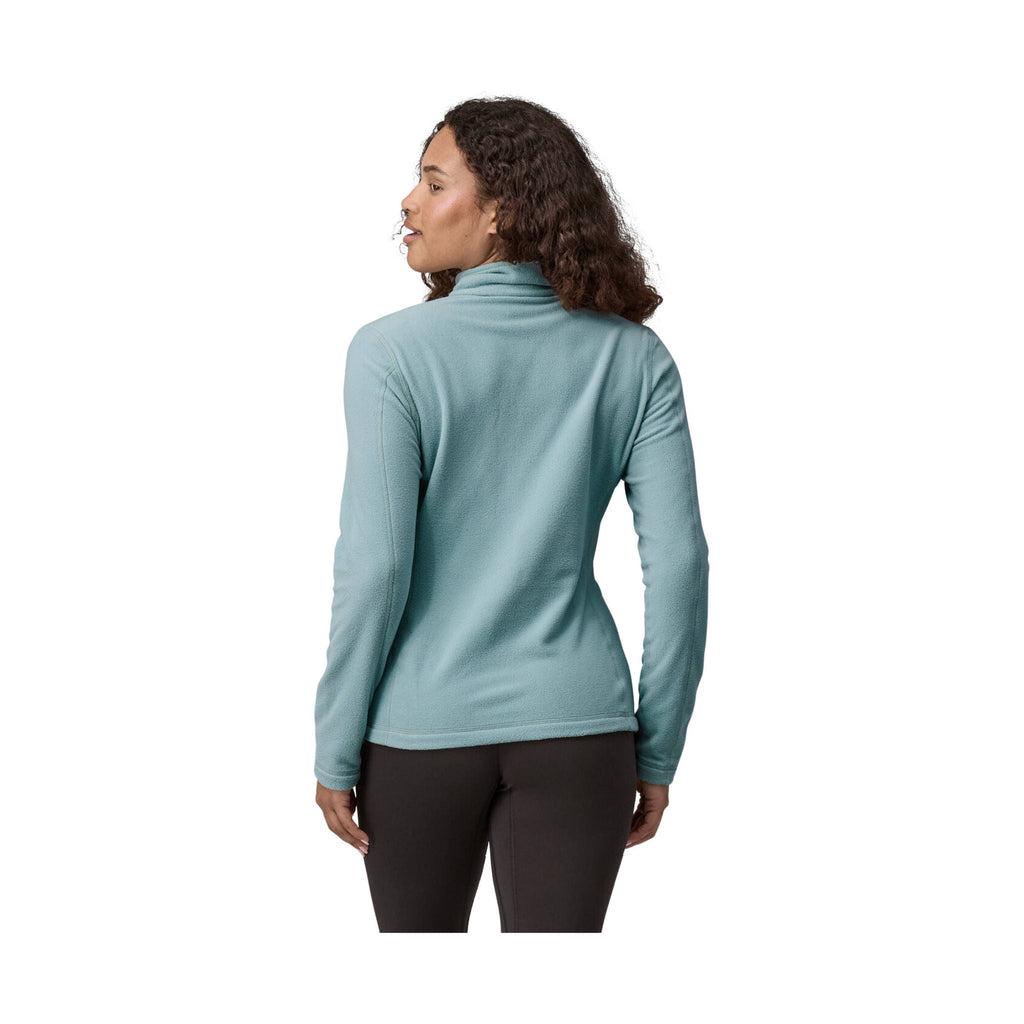 Patagonia Women's Micro D Quarter Zip Fleece - Thermal Blue - Lenny's Shoe & Apparel