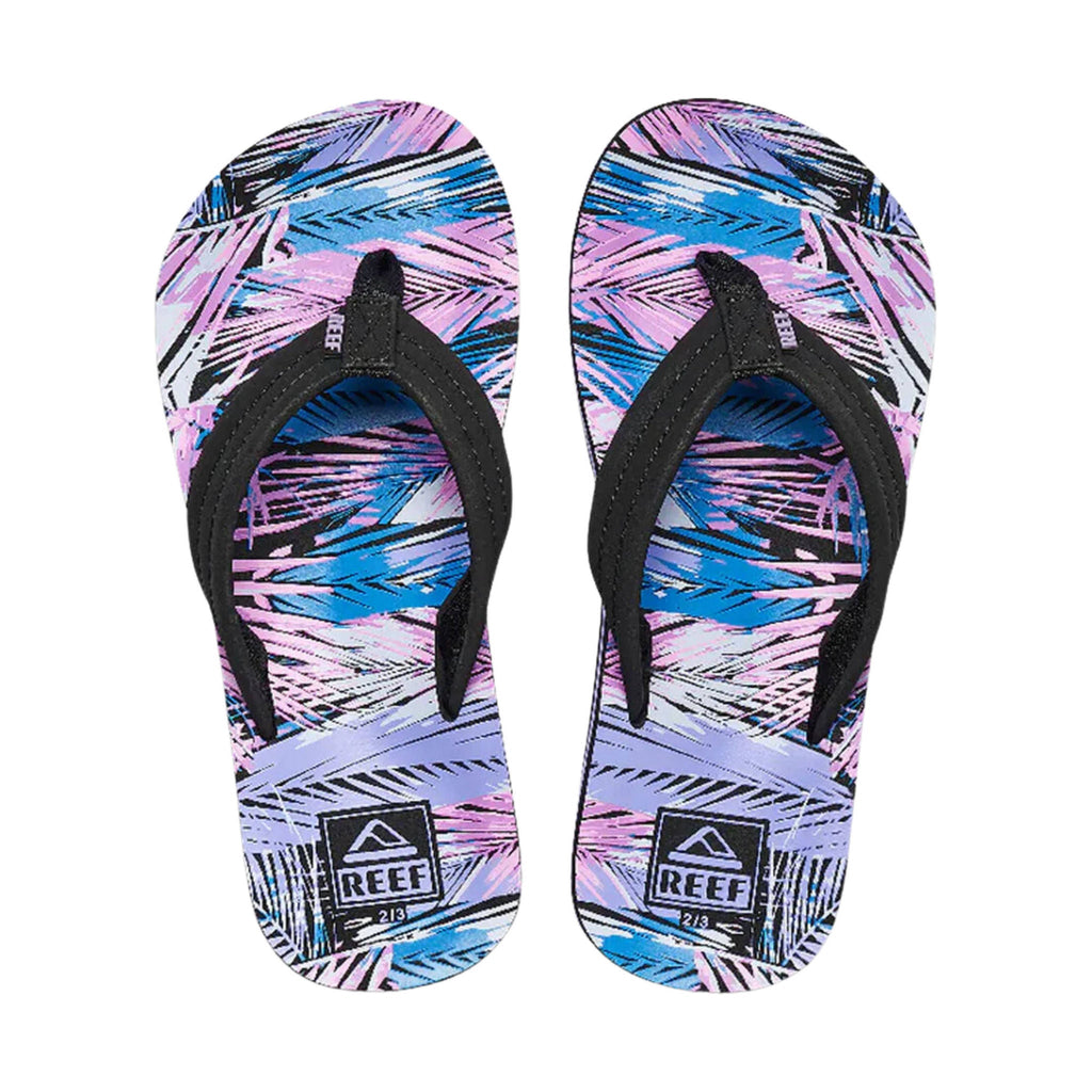 Reef Kids' Ahi Flip Flop - Palm Fronds - Lenny's Shoe & Apparel