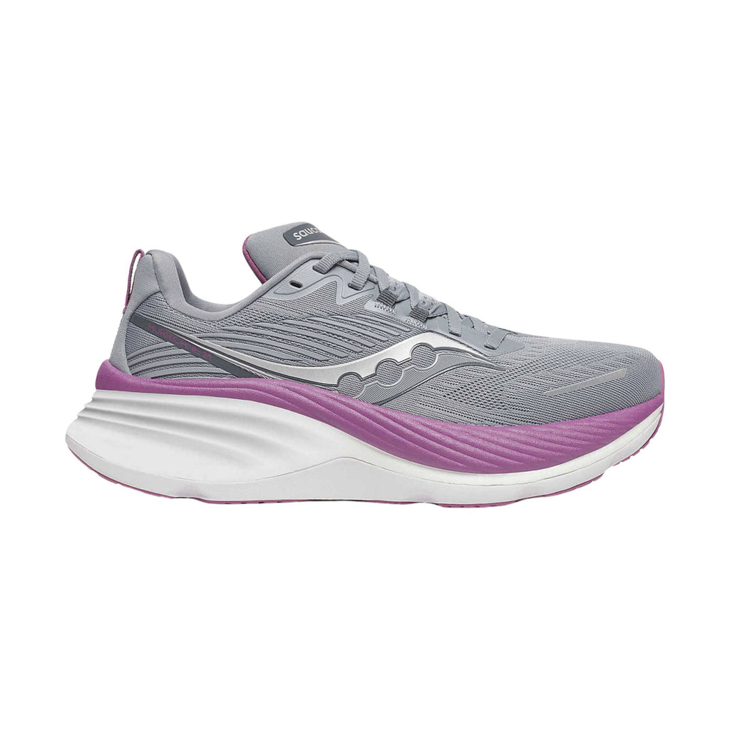 Saucony Women's Hurricane 24 Running Shoes - Flint/Viola - Lenny's Shoe & Apparel