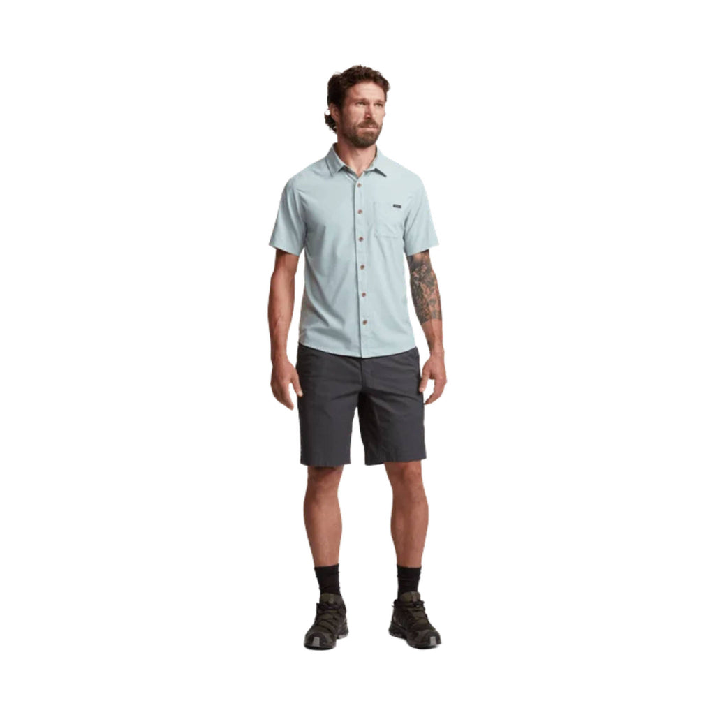 Sitka Men's Mojave SS Shirt - Blue Haze - Lenny's Shoe & Apparel