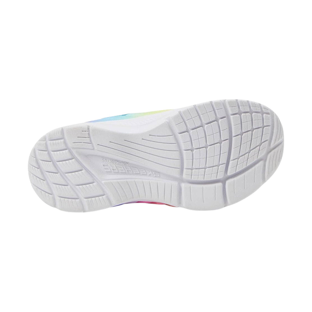 Skechers Kids' Rainbow Cruisers Shoes - Turquoise/Multi - Lenny's Shoe & Apparel